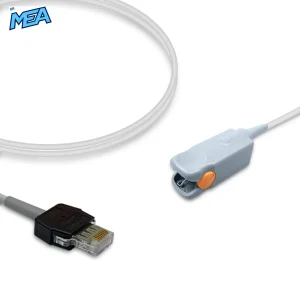 Pediatric Hard Shell SpO2 Sensor 3.0m for Mediaid POX050-115S Reusable