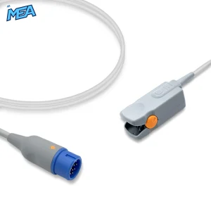 Adult Hard Shell SpO2 Sensor 3.0m for Medicare Monitors Reusable