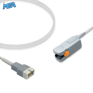 Adult Hard Shell SpO2 Sensor 1.0m for MEK 14060064 Reusable