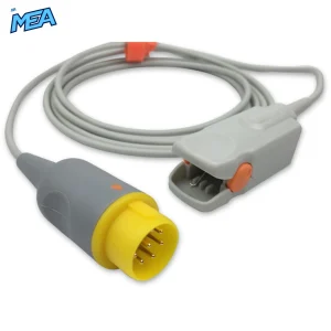 Adult Hard Shell SpO2 Sensor 3.0m for MEK Monitors Reusable, Technology: Nellcor Oxismart view 2