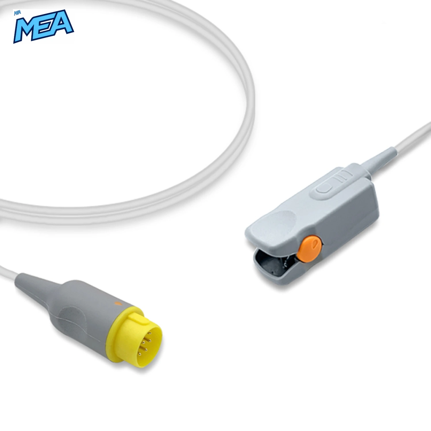 Adult Hard Shell SpO2 Sensor 3.0m for MEK Monitors Reusable, Technology: Nellcor Oxismart 1 Adult Hard Shell SpO2 Sensor 3.0m for MEK Monitors Reusable, Technology: Nellcor Oxismart