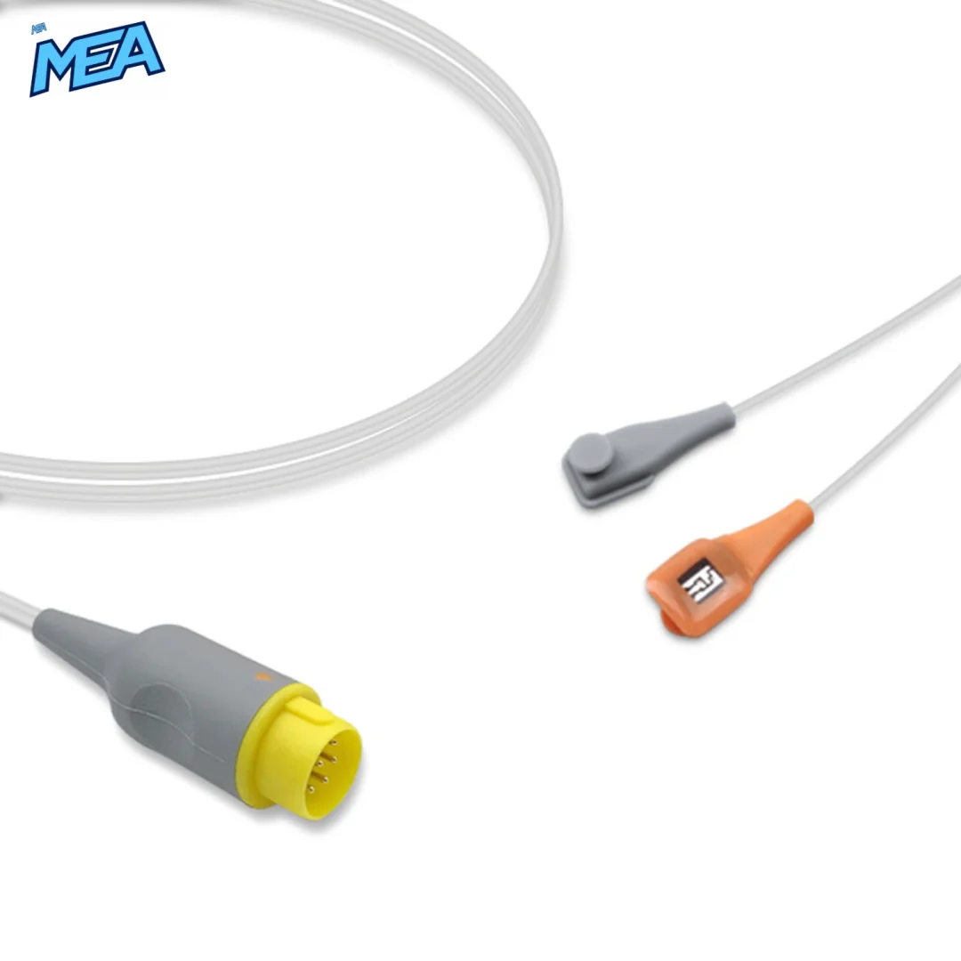 All Sizes Multi-Y SpO2 Sensor 3.0m for MEK Monitors Reusable, Technology: Nellcor Oxismart view 2