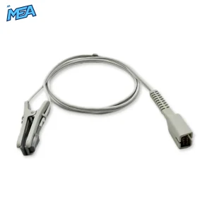 Adult Ear Clip SpO2 Sensor 3.0m for MEK M26E10 Reusable