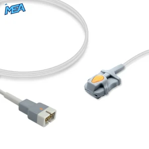 Pediatric Soft Tip SpO2 Sensor 1.0m for MEK Monitors Reusable