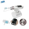 EZ Negative Pressure Mesotherapy Gun Mesotherapy Injector Needle Treatment Beauty Skin Care Tools 8 EZ negative pressure mesotherapy gun with digital display, needle cartridge, and charging base