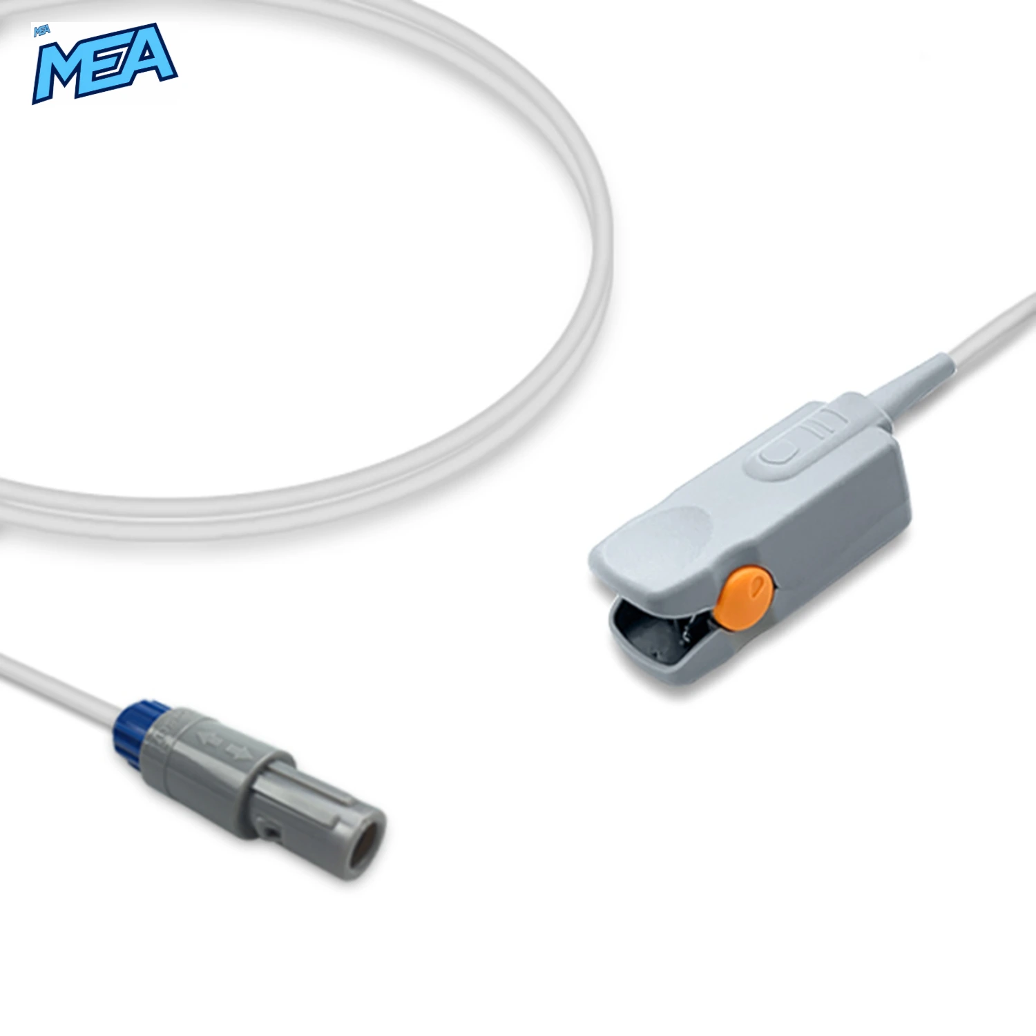 Adult Hard Shell SpO2 Sensor 3.0m for Mindray 512FLL Reusable, Technology: Nellcor Oxismart 1 Adult Hard Shell SpO2 Sensor 3.0m for Mindray 512FLL Reusable, Technology: Nellcor Oxismart
