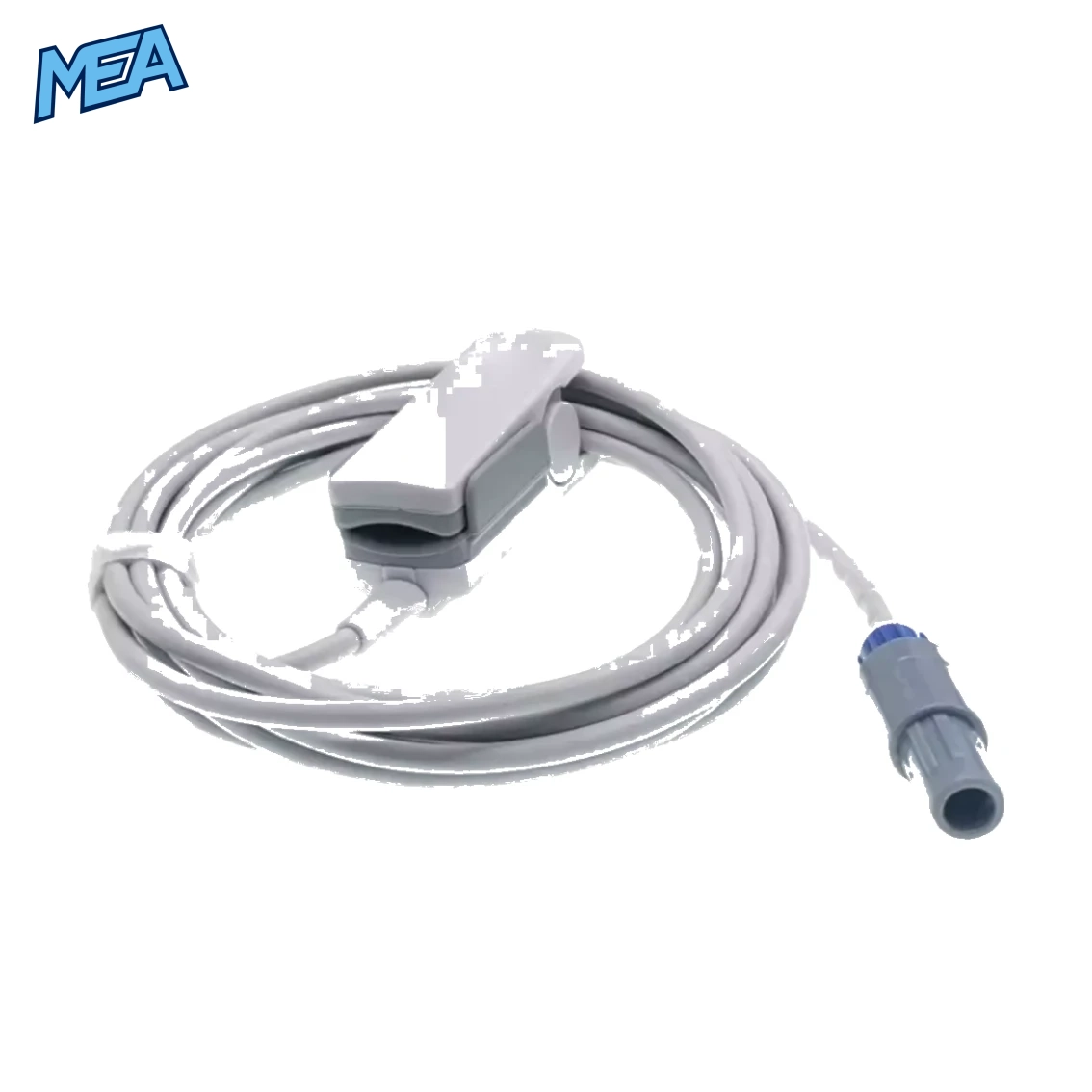 Mindray 6 Pole SpO2 Sensor PM7000 PM8000 PM9000 MEC 1000 Patient Monitor Heart Rate SAO2 Probe Newborns Adults 1 Mindray 6 pin SpO2 sensor reusable finger clip adult patient monitor