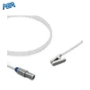 Mindray Adult Ear Clip SpO2 Sensor 3.0m (6-Pin Reusable New) 17 Mindray adult ear clip SpO2 sensor with 3.0m reusable cable and round connector