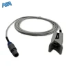 Mindray Beta Adult Hard Shell SpO2 Sensor 3.0m (Nellcor Oxismart Reusable New) 4 Mindray Beta adult hard shell SpO2 sensor with 3.0m cable and round connector