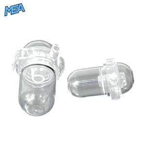 Transparent Mindray CO2 water trap Dryline Artema compatible capnography moisture filter