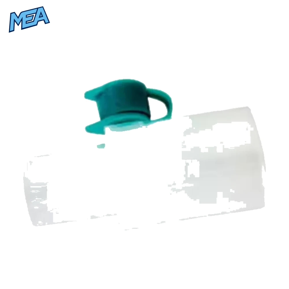 Mindray DRYLINE Airway Adapter Straight (60-14100-00) New 10pcs/Box 2 Mindray DRYLINE Airway Adapter 60-14100-00 close-up of straight connector and sensor window