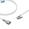 Adult Ear Clip SpO2 Sensor 1.0m for Nellcor D-YSE Reusable, Technology: Oxismart