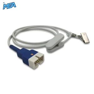Adult Ear Clip SpO2 Sensor 1.0m for Nellcor D-YSE Reusable, Technology: OxiMax
