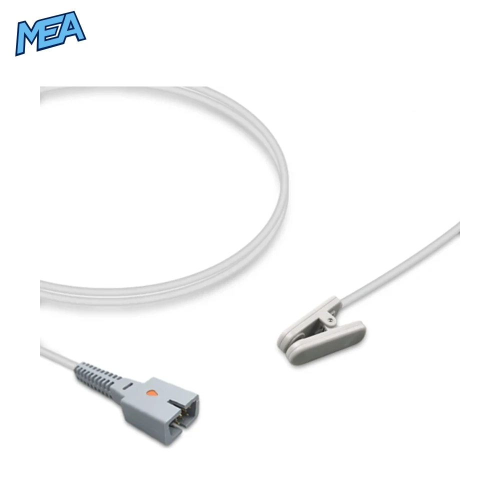 Nellcor D-YSE Adult Ear Clip SpO2 Sensor 1.0m (Non-OxiMax, Oxismart, New) 1 Nellcor D-YSE Ear Clip SpO2 Sensor 1.0m Non-OxiMax
