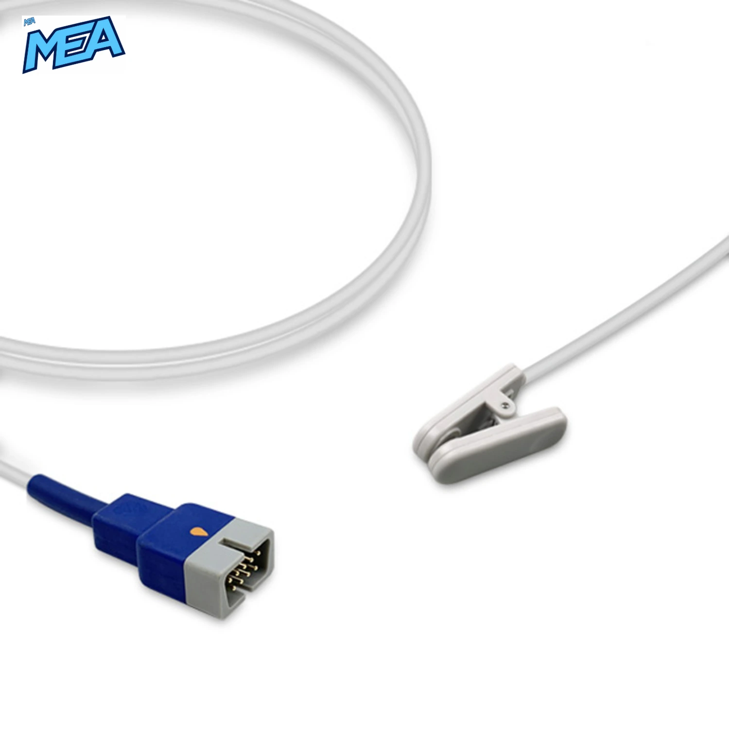 Adult Ear Clip SpO2 Sensor 3.0m for Nellcor D-YSE Reusable, Technology: OxiMax 1 Adult Ear Clip SpO2 Sensor 3.0m for Nellcor D-YSE Reusable, Technology: OxiMax
