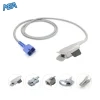 Nellcor DS100A 9 Pin Adult Finger Clip SpO2 Sensor OxiMax (New) 4 Nellcor DS100A adult finger clip SpO2 sensor with DB9 9-pin connector