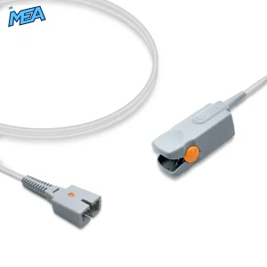 Adult Hard Shell SpO2 Sensor 1.0m for Nellcor DS100A Reusable, Technology: Oxismart