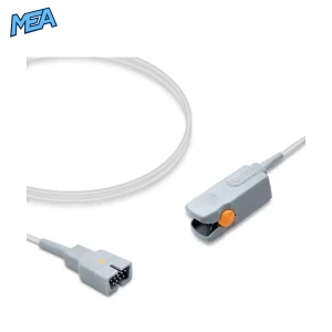 Nellcor DS100A adult hard shell SpO2 sensor 3m Oxismart reusable finger clip probe