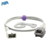 Reusable Nellcor Ear Clip SpO2 Sensor Non-oximax 3.2 ft 7 Pins Connector 35 nellcor ear clip spo2 sensor non-oximax 3.2ft 7-pin connector classic style