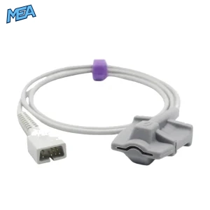nellcor finger soft spo2 sensor non-oximax 3.2 ft 7-pin connector for adult pulse oximetry monitoring