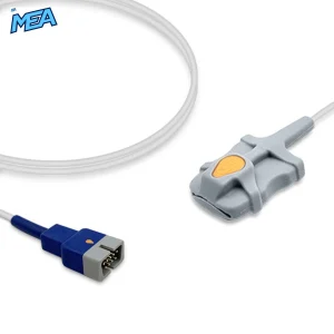 Large Adult Soft Tip SpO2 Sensor 1.0m for Nellcor FLEXMAX-HC Reusable, Technology: OxiMax