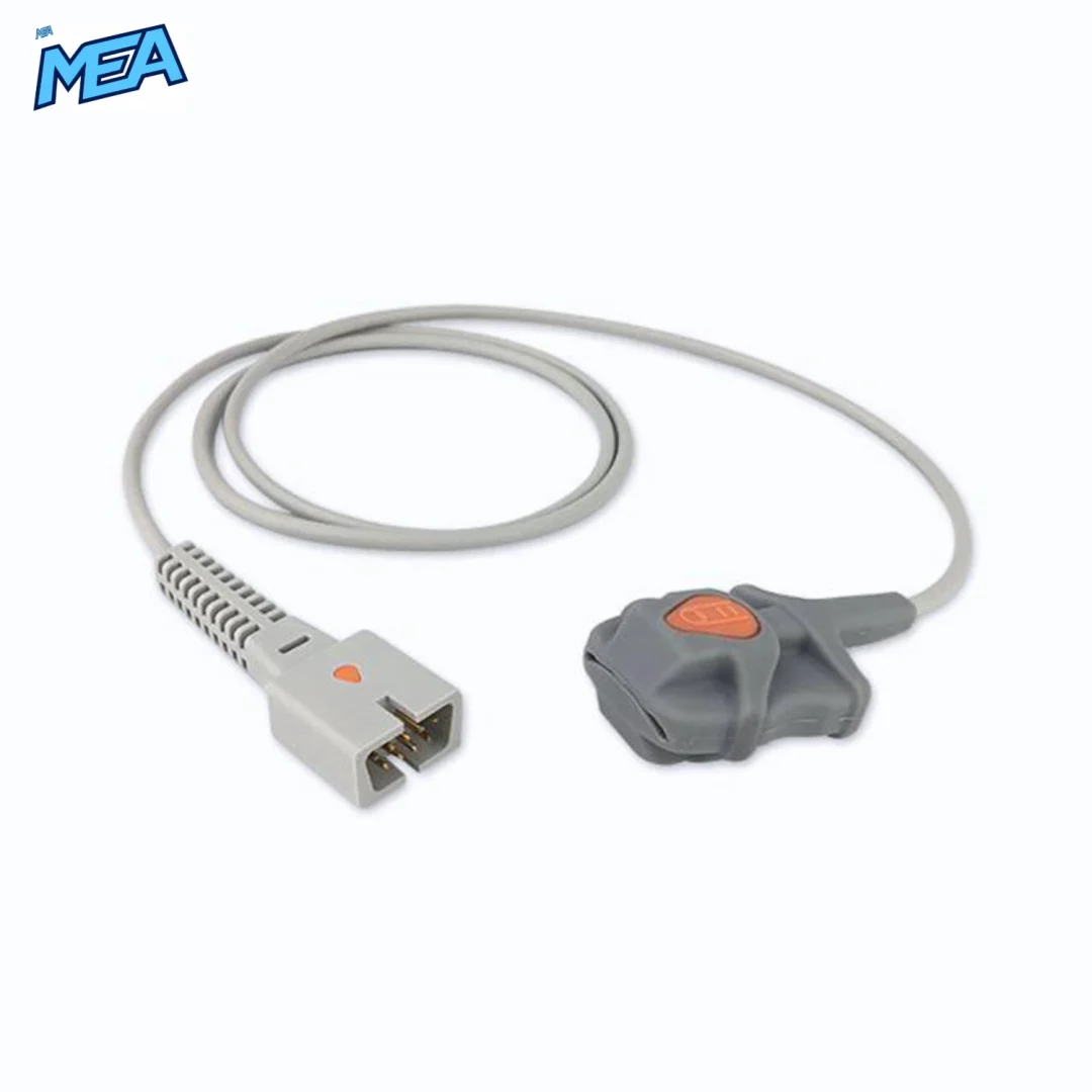 Pediatric Soft Tip SpO2 Sensor 1.0m for Nellcor FLEXMAX-P Reusable, Technology: Oxismart view 2