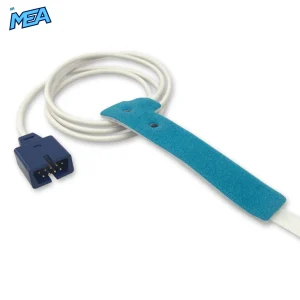 Pediatric/Infant Non-adhesive Foam SpO2 Sensor 0.9m for Nellcor SC-PR Disposable, Technology: OxiMax view 2