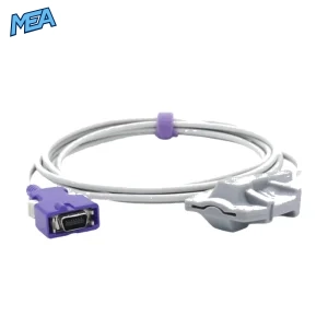 nellcor sensor reusable adult soft 9.8 ft 14 pins connector pulse oximeter spo2 monitoring probe for adult patient use compatible with nellcor oximax devices