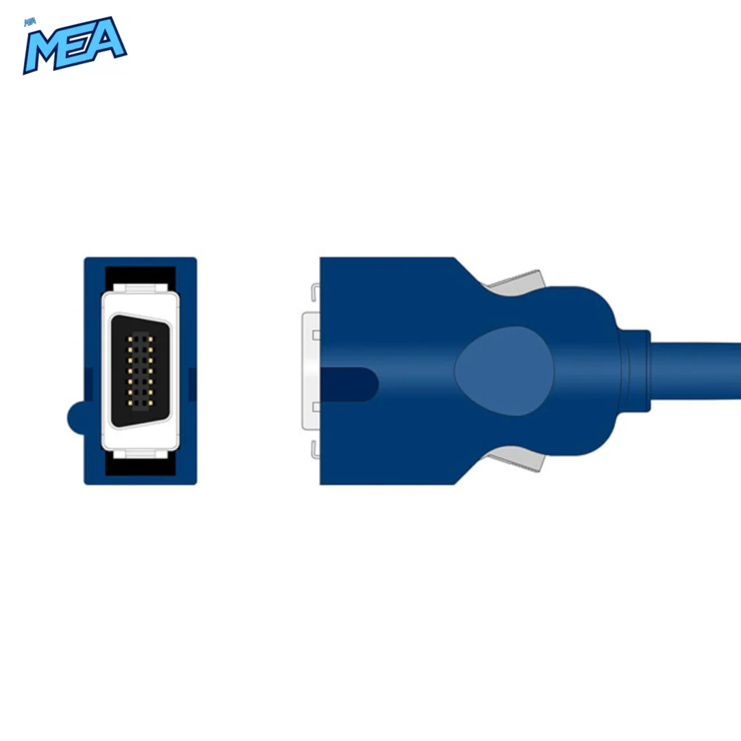 Adult Hard Shell SpO2 Sensor 3.0m for Nellcor DS100A Reusable, Technology: OxiMax 2 Nellcor SpO2 sensor connector diagram
