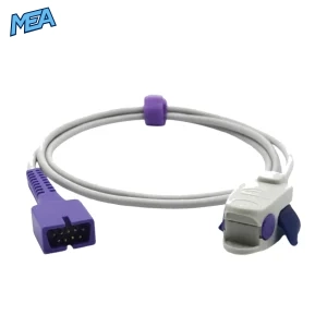 nellcor spo2 sensor pediatric clip 3.2 ft 9 pins connector for accurate pediatric oxygen monitoring