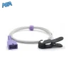 Reusable Nellcor Veterinary SpO2 Sensor Animal Ear Tongue Clip 9 Pins Connector 6 Nellcor veterinary SpO2 sensor animal ear tongue clip with 9 pin connector
