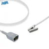 Adult Ear Clip SpO2 Sensor 1.6m for Nihon Kohden 6143-012434 Reusable