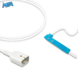 Pediatric/Infant Non-adhesive Foam SpO2 Sensor 0.9m for Nihon Kohden Monitors Disposable