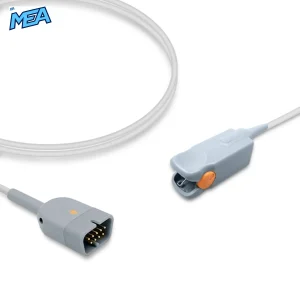 Pediatric Hard Shell SpO2 Sensor 1.6m for Nihon Kohden Monitors Reusable