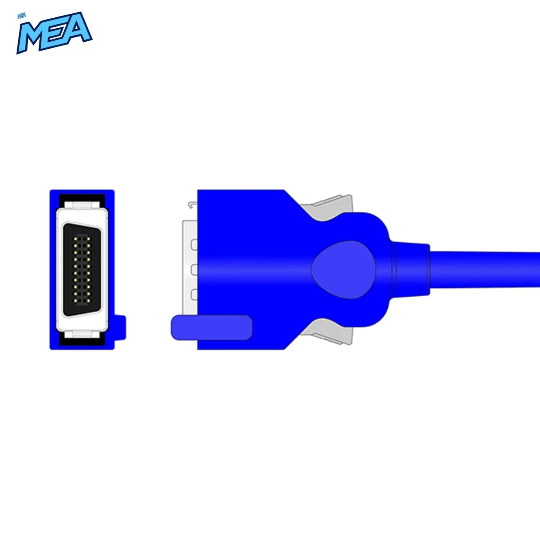 Nihon Kohden SpO2 sensor connector diagram