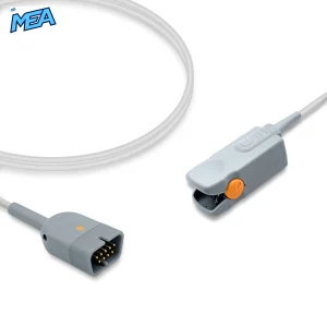 Adult Hard Shell SpO2 Sensor 1.6m for Nihon Kohden TL-201T Reusable