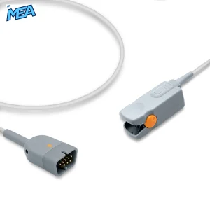 Adult Hard Shell SpO2 Sensor 0.6m for Nihon Kohden TL-201T1 Reusable