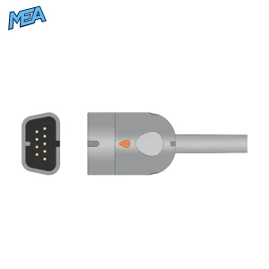 9-pin connector of Nihon Kohden TL-220T Multi-Y SpO2 sensor