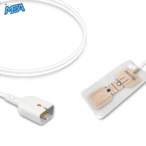 Pediatric Non-woven Adhesive SpO2 Sensor 0.9m for Nihon Kohden TL-272T Disposable