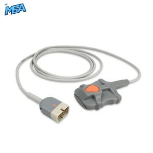 Adult Soft Tip SpO2 Sensor 1.6m for Nihon Kohden TL-631T3 Reusable view 2