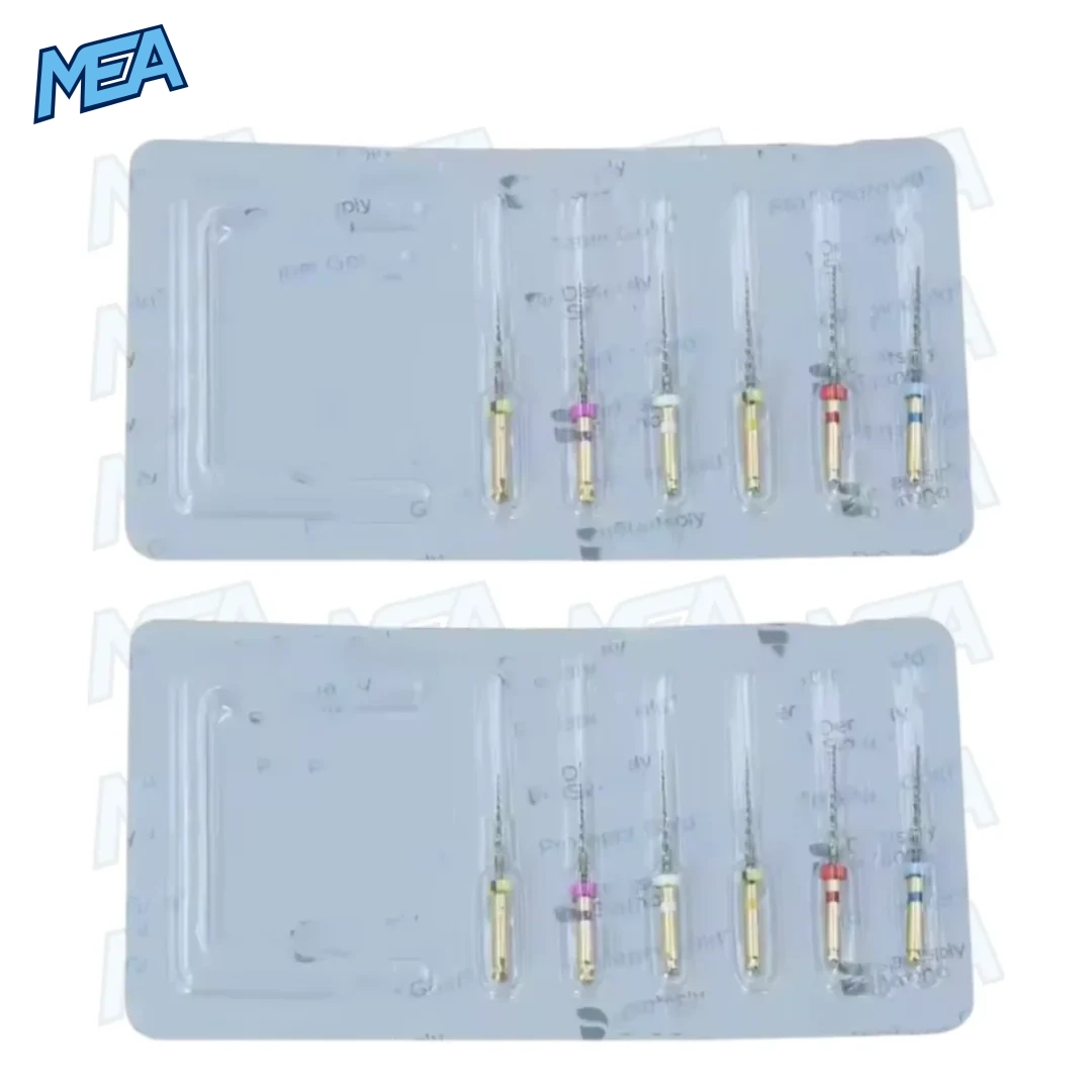 NiTi Heat-Treated Sirona Gold Endodontic Rotary Files