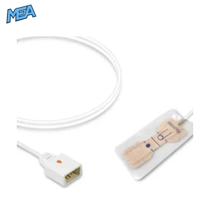 Nonin 6000CP pediatric non-woven adhesive SpO2 sensor with 0.9m cable