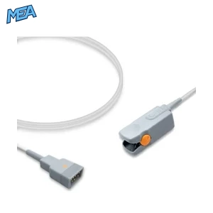 Nonin 8000AA-2 adult hard shell finger clip SpO2 sensor with 2.0m cable
