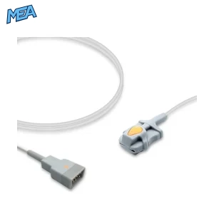 Nonin 8000SM pediatric soft tip SpO2 sensor with 1.0m cable and connector