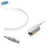 Novametrix 8776-00 adult hard shell SpO2 sensor with 3.0m cable and finger clip