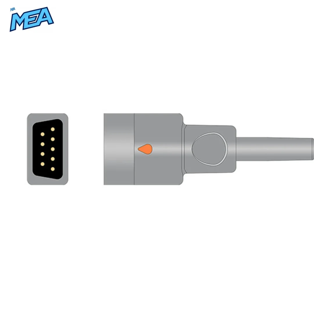 Adult/Neonate Non-woven Adhesive SpO2 Sensor 0.9m for Novametrix AS140 Disposable (Box of 24) 2 Novametrix SpO2 sensor connector diagram