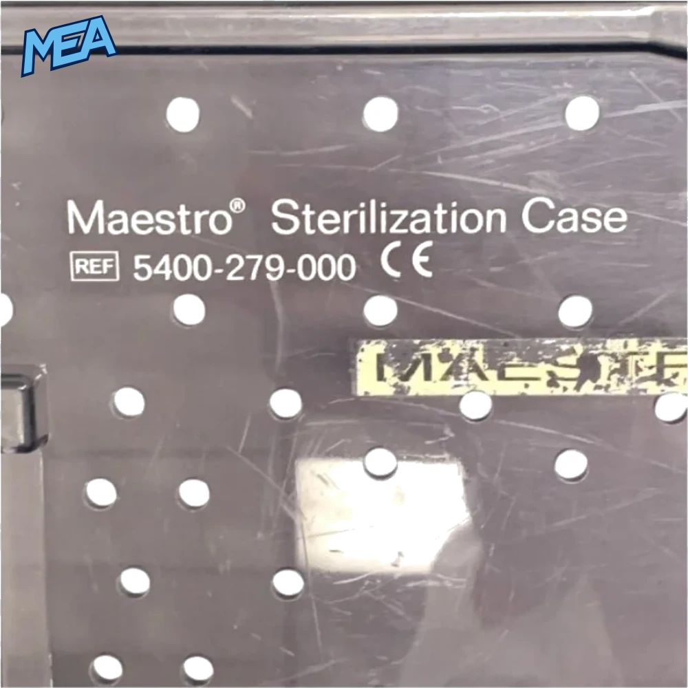 STRYKER REF 5400-279-000, Maestro Sterilization Case 4 OEM Stryker 5400-279-000 sterilization container durable surgical equipment case