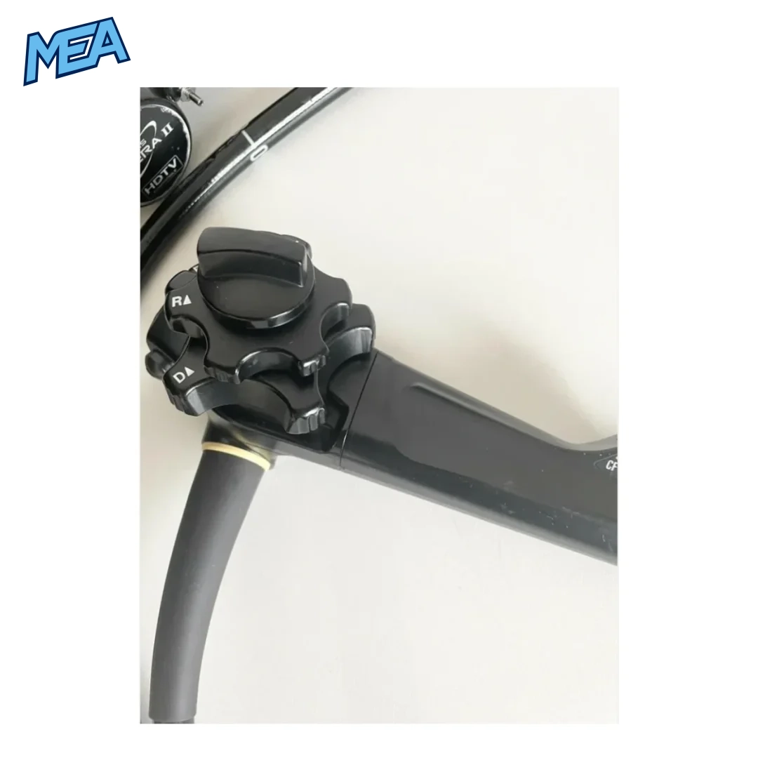 Olympus CF-H180AL Colonoscope up-down and left-right angulation control knobs