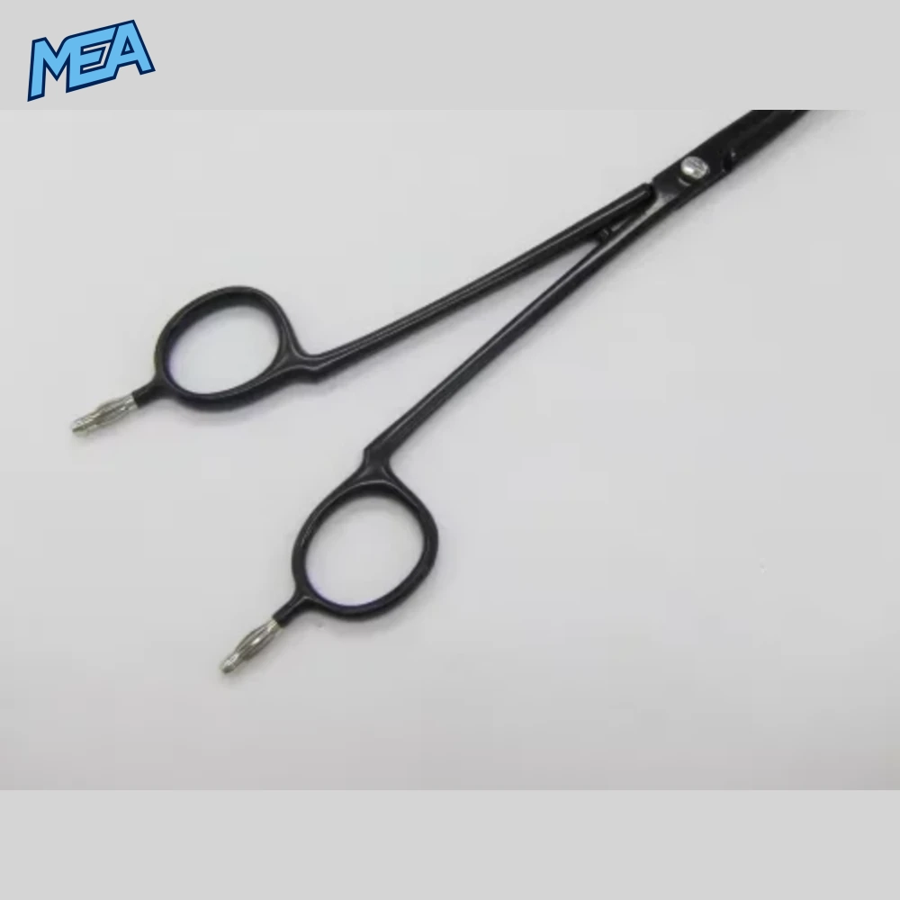 Reusable Bipolar Forceps Cable For 4mm Banana To 4mm Banana Socket 4mm Banana Connector Polish Tip Non Stick 6 Reusable Bipolar Forceps Cable For 4mm Banana To 4mm Banana Socket 4mm Banana Connector Polish Tip Non Stick - view 4