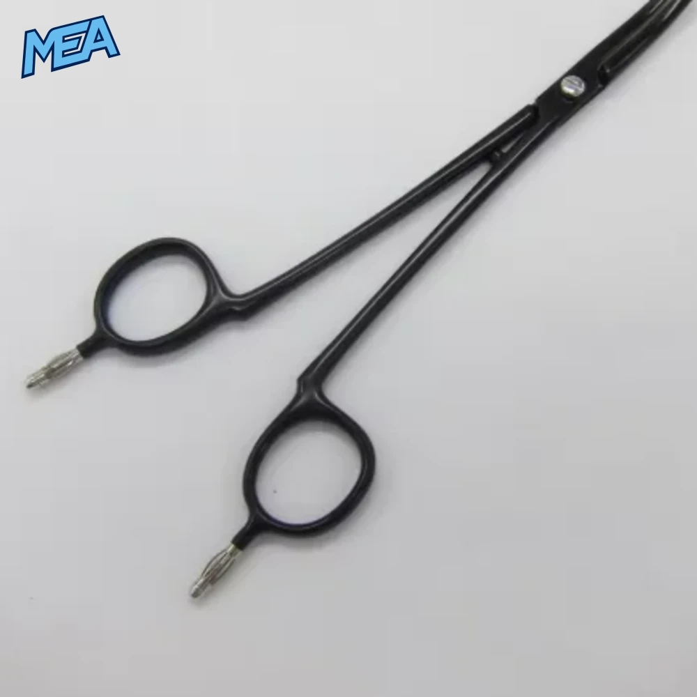 Reusable Bipolar Forceps Cable For 4mm Banana To 4mm Banana Socket 4mm Banana Connector Polish Tip Non Stick 8 Reusable Bipolar Forceps Cable For 4mm Banana To 4mm Banana Socket 4mm Banana Connector Polish Tip Non Stick - view 5